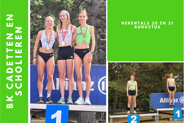 Zilver en brons voor ESAK op BK cadetten en scholieren
